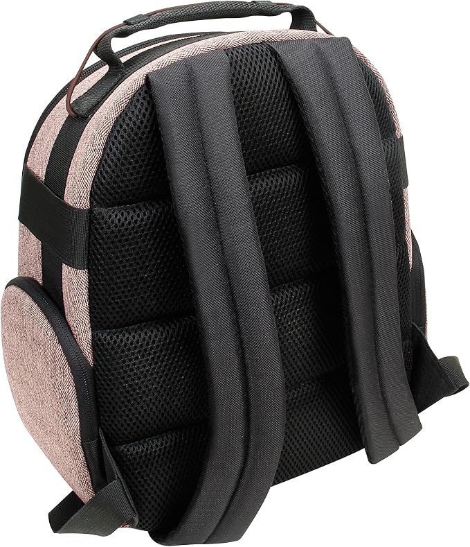 USA Gear Portable Camera Backpack for DSLR with Customizable Accessory Dividers, Weather Resistant Bottom and Comfortable Back Support - Compatible with Canon, Nikon, Sony, Fujifilm, and More (Brown) - Image 8