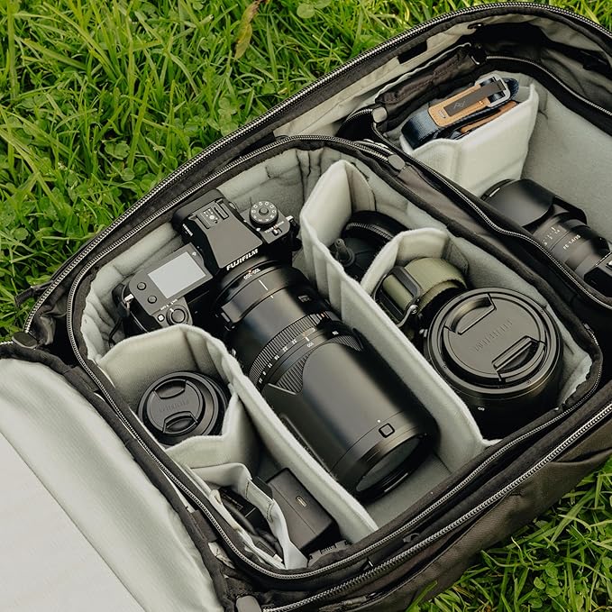 Peak Design Camera Cube V2, Medium, Custom Organization and Protection, Weatherproof Shell with Foam Sub-Lining, FlexFold Dividers Included, Camera Bag Insert Compatible Travel Bags - Image 7