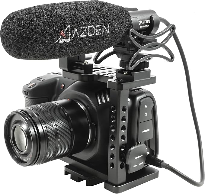 Azden SGM-250MX Professional Compact Cine Shotgun Microphone with Mini XLR Output | Mini XLR Output - Image 4