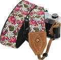 Padwa Lifestyle 2" Wide Classic Crazy Horse Art Cowhide Head Cotton Camera Straps for Photographers by PadwaLifestyleCameraStrap