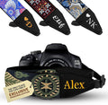 Art Tribute Custom Camera Strap - Add Your Text and We Make It Especially For You Get Your Own Personalized Gift Tree Leaves Camera Strap, No Shipping Cost! by ArtTribute