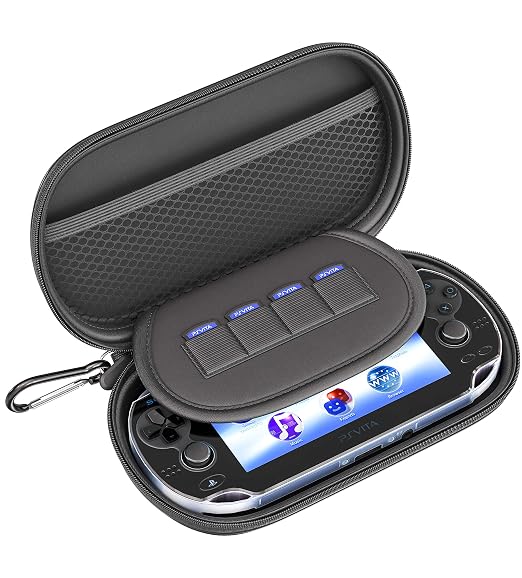 3 in 1 Kit for PSVita Case, PS Vita Case - 1 Pack | Includes Charging Cable & Micro SD Memory Card Adapter Compatible with PS Vita 1000/2000 3.6 or HENkaku System - Image 2
