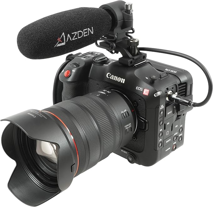 Azden SGM-250MX Professional Compact Cine Shotgun Microphone with Mini XLR Output | Mini XLR Output - Image 5