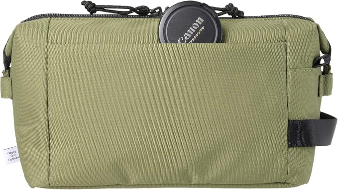 Hakuba AMZSCH-REIPLOV Camera Bag, Chululu Renew Inner Pouch, L, Olive, Sustainable Inner Bag, Camera Case, Handle Included, Shoulder Strap Included - Image 11