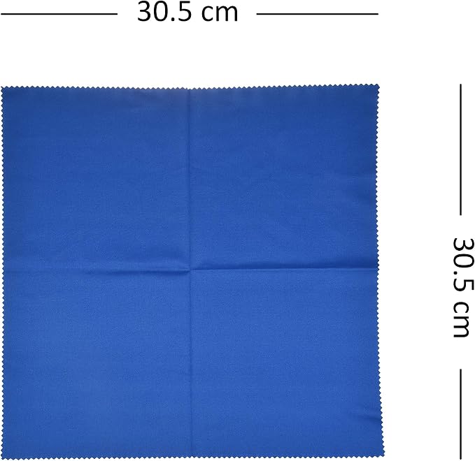 Kare & Kind 5X Microfiber Cleaning Cloths - 12 x 12 inches - for Cleaning Glasses, Eyeglasses, Camera Lens, iPad, Tablet, Smartphone, Laptop, Computer, TV and LCD Screens and Other Delicate Surfaces - Image 2