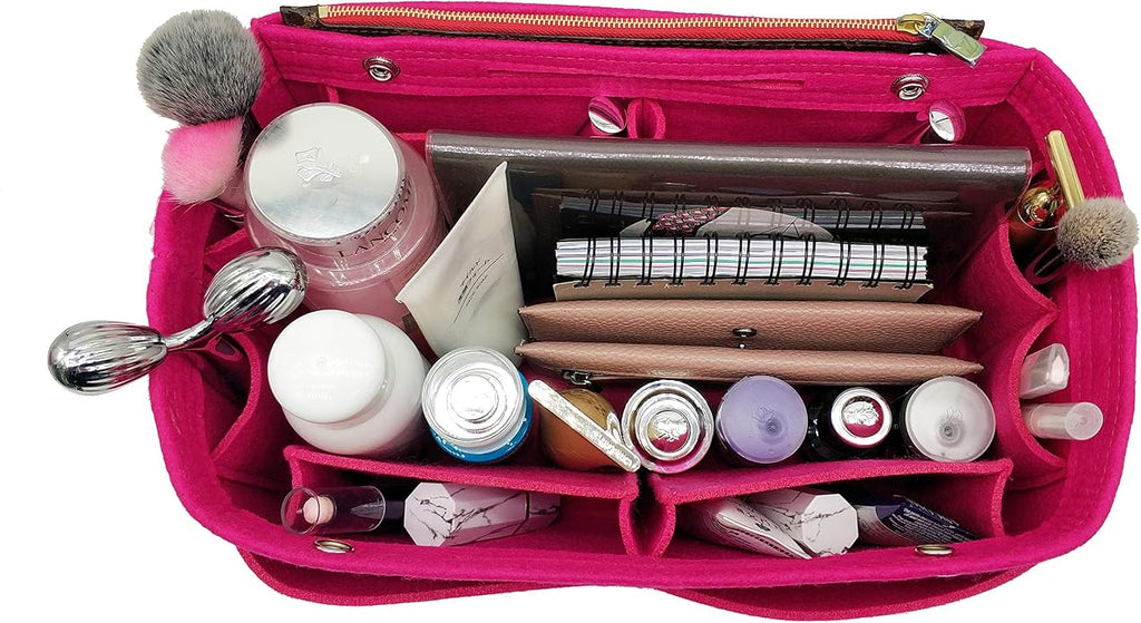 LEXSION Purse Organizer Insert Multi Pocket Bag Organizer Shaper | zipper bag, tote shaper, multi pocket bag, handbag shaper, various sizes - Image 4