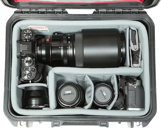 SKB Cases iSeries 1309-6 Case with Think Tank Designed Photo Dividers, Black (3i-1309-6DT) - Image 2