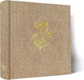 Holoary Photo Album 4x6 200 Photos, 200 Pockets 4”x6” Picture Album, Linen Fabric Cover Big Picture Book for Photos with Writing Area, 4x6 Photo Albums for Family Weddings Travel Memories(Khaki) by Holoary