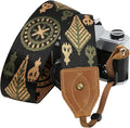Padwa Lifestyle 2" Wide Classic Crazy Horse Art Cowhide Head Cotton Camera Straps for Photographers by PadwaLifestyleCameraStrap