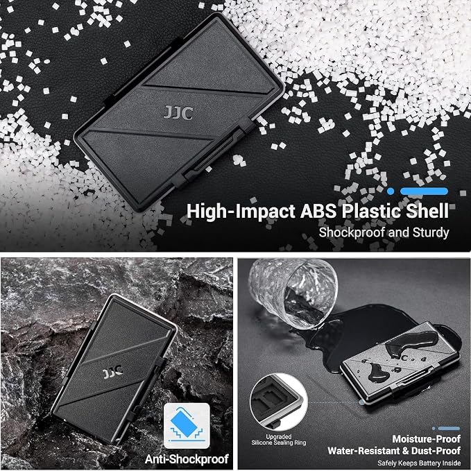 36 Slots Memory Card Case Water-Resistant Anti-Shock Memory Card Wallet for 24 Micro SD SDXC SDHC TF Cards and 12 SD SDXC SDHC Cards | Compact Micro SD Card Holder Wallet for 24 Micro SD SDXC SDHC TF Cards and 12 SD SDXC SDHC Cards, Ergonomic Locking S... - Image 4