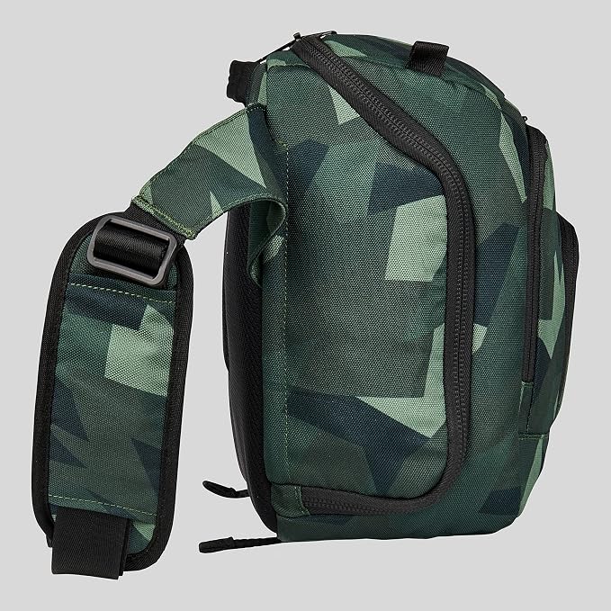 HEX Ranger DSLR XL Camera Sling – with Adjustable Carry Straps, Ample Interior Dividers, Water-Resistant Fabric, YKK Premium Zippers & More - Camo - Image 2