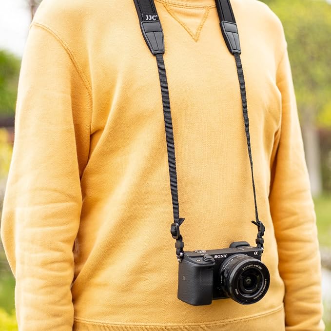 Soft Camera Neck Strap for Canon R5 R6 Mark III II for Sony RX10V A7M5 A7CR | Camera Shoulder Strap for R10 R8 A7V A7 V IV A7C II R A7R VI V IV A6700 ZVE10 II ZV-E1 A7SIII X100VI Z5II Z6III Z50II Z6II - Image 2