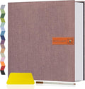 Popotop Large Photo Album Self Adhesive 4x6 5x7 8x10 Scrapbook Album DIY Picture Book,Gifts for Mom,Family Baby and Wedding,with Metal Pen and Plastic Board by Popotop