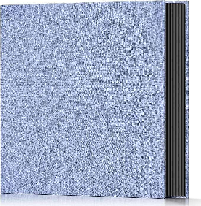 Popotop Photo Album 4x6 600 Pockets for Wedding Gifts,Linen Hardcover Picture Albums for Family Anniversary Baby Vacation Pictures by Popotop