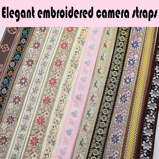 Camera Straps for Photographers, 1.5" Leather Camera Neck Strap, Quick Release Shoulder Camera Strap for All Cameras - Image 5