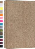 potricher Photo Album 4x6, 300 Pockets, Linen Cover, Khaki | Small Capacity 4x6 Picture Albums with Horizontal Pockets, 4x6 Photo Book for Family, Wedding, Baby, Anniversary by potricher