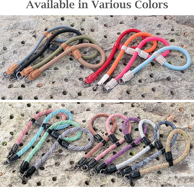 VOVMOEYA Rope Camera Wrist Strap for Sony Fujifilm Nikon Canon DSLR - Hand Strap - Blue - Image 5