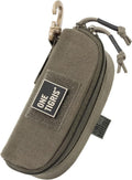 ONETIGRIS Hard Shell Sunglasses Case MOLLE Tactical Eyeglasses Pouch | Fits Most Regular Glasses, 1000D Nylon Glasses Case, Shockproof & Crush-Proof PP Liner, Inner Pocket, Two Way Zipper by OneTigris