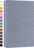 potricher Photo Album 4x6, 300 Pockets, Linen Cover, Gray | Small Capacity 4x6 Picture Albums with Horizontal Pockets, 4x6 Photo Book for Family, Wedding, Baby, Anniversary by potricher