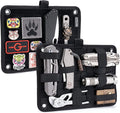 TACTICAL_GEEK EDC Organizer Board, Anti-Slip Elastic Woven Board, Utility Bag Insert Panel for Small Gear, Backpack Accessories (TCM-Black) by TACTICAL_GEEK