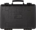 Amazon Basics Portable Hard Camera Case for DSLR Equipment, Customizable Fit, Protective Water Resistant, Medium, Black, 18"L x 14"W x 6"H by AmazonBasics