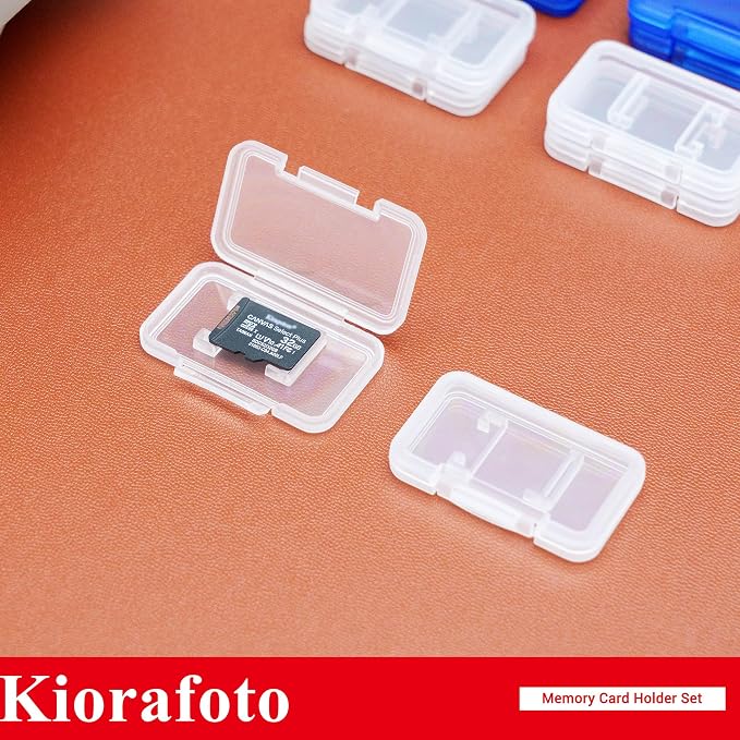 18PCS Multi-Color Clear Plastic MicroSD Card Holder Case for 18 TF Cards | with Labels,MicroSD MSD Memory Card Storage Organizer,for 18 Micro SD SDXC SDHC TF Cards,NOT Include any Cards - Image 8