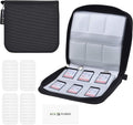 Eco-Fused Memory Card Case - Fits up to 44x SD, SDHC, Micro SD, Mini SD and 4X CF - Holder with 44 Slots by Eco-Fused