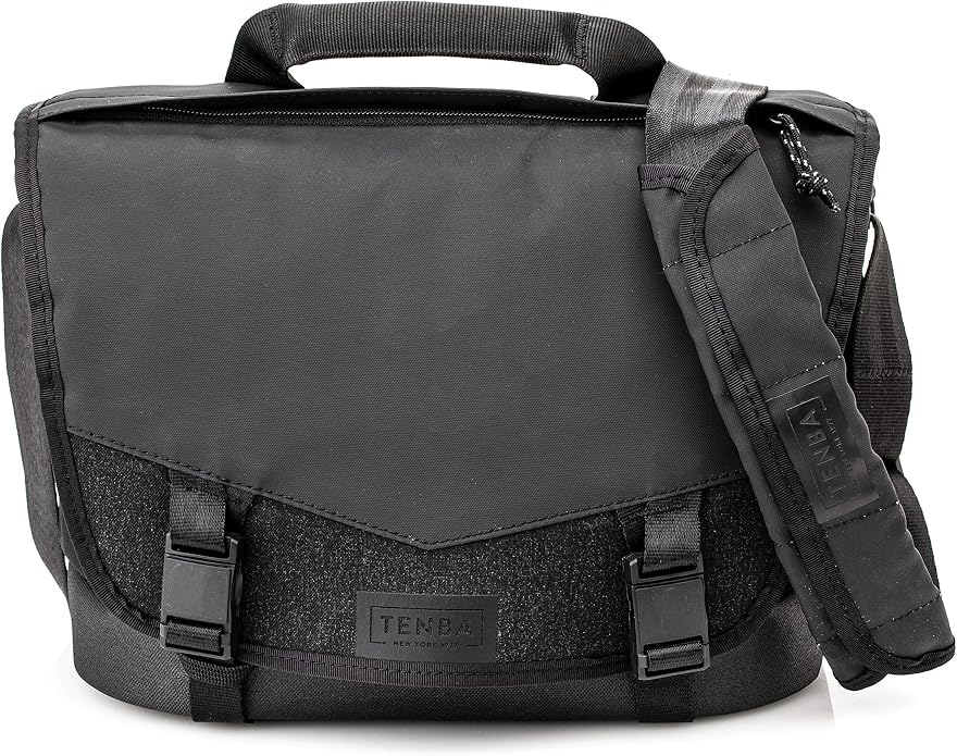 Tenba Black 2-Section Hobo Handbag for Adults by Tenba