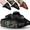 Art Tribute Camera Strap Personalized With Name - Shoulder, Crossbody & Neck Camera Strap for Photographers, Fits All Cameras, Canon Nikon Sony Fujifilm, Padded Strap W/Quick Release & Leather Ends by ArtTribute