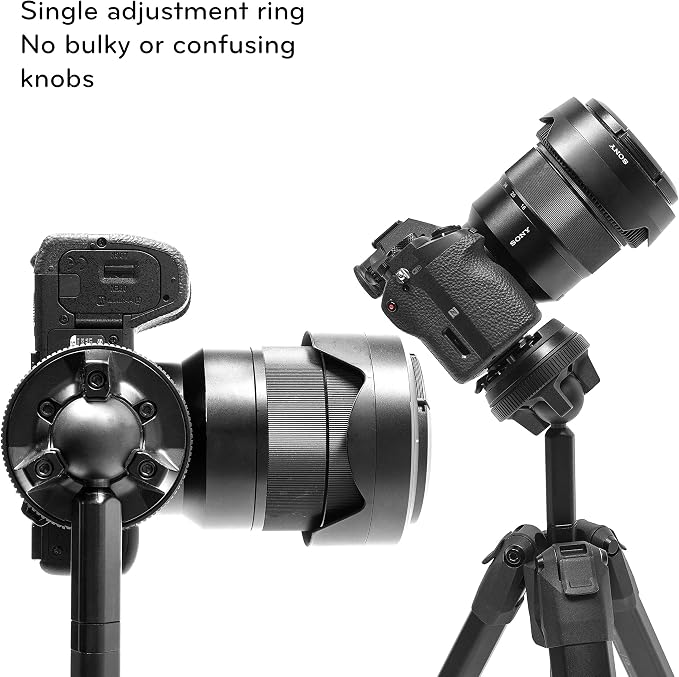Peak Design Travel Tripod, Carbon Fiber, Compact Design, Quick Setup and Takedown, Pro-Level Stability, Ergonomic Ball Head, Compact and Portable Travel Tripod for Camera and Phone, 20 lb Capacity - Image 11