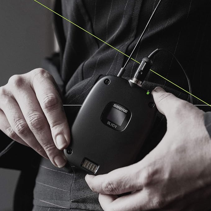 Shure SLXD124/85 Combo Wireless Handheld and Lavalier Microphone System - G58 Band - Image 10
