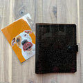 Photo Album For 2X6 Photo Booth Slip In Strips And 4X6 Pictures - 6 Ring Notebook Binder With 20 2 By 6 Sleeves - Fits 80 Photobooth Prints (DARK CHOCOLATE SPARKLE, 4X6) by SMILEWAVE