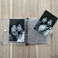 Photo Album For 2X6 Photo Booth Slip In Strips And 4X6 Pictures - 6 Ring Notebook Binder With 20 2 By 6 Sleeves - Fits 80 Photobooth Prints (QUARTZ SPARKLE, 4X6) by SMILEWAVE