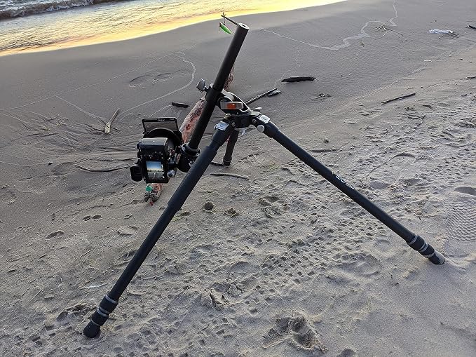 Vanguard VEO3+263AB160S Aluminum Tripod with Multi-Angle Center Column and Dual Axis VEO BH-160S Ball Head | Multi-Angle Center Column and Dual Axis VEO BH-160S Ball Head - Image 7